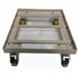 Carrinho Com rodizios (roda) Para Transporte de Arquivo de lâminas e Cassete